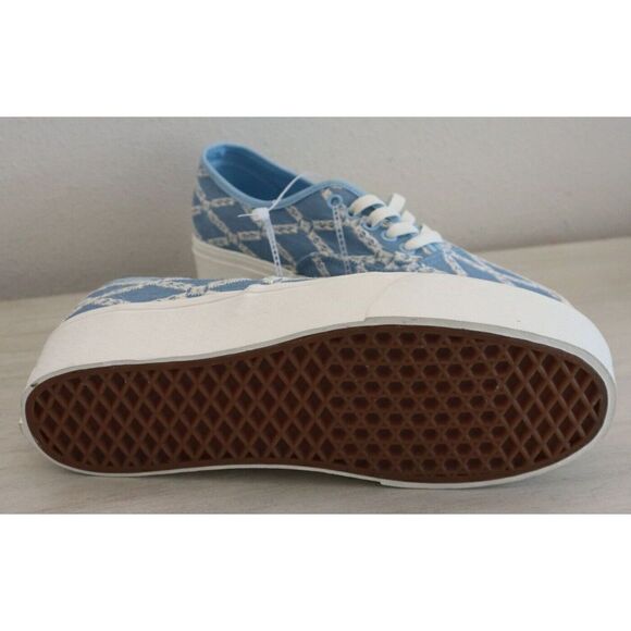 Vans Unisex Men's Sz 9.5 Women's 11 Blue Denim Mix Authentic Stackform Sneakers - Picture 8 of 8